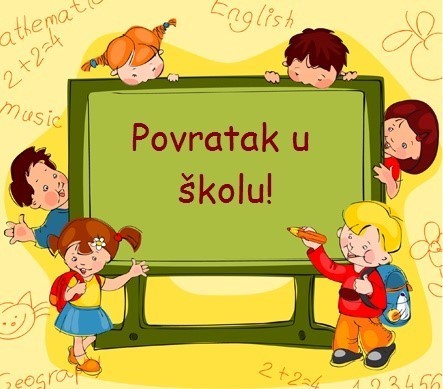 OBAVIJEST ZA NOVU ŠKOLSKU GODINU