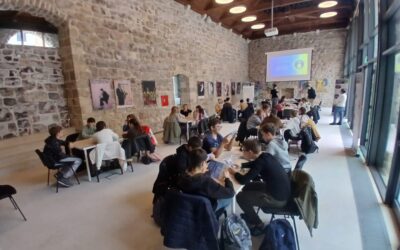 UČENICI NA RADIONICI “POTRES I POSTUPANJE U SLUČAJU POTRESA”