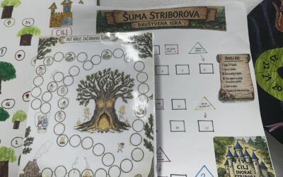 KREATIVCI IZ 4.B – DRUŠTVENA IGRA “ŠUMA STRIBOROVA”
