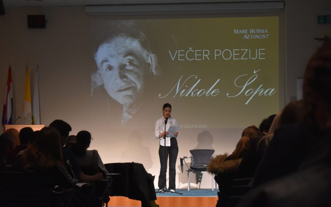 VEČER POEZIJE NIKOLE ŠOPA
