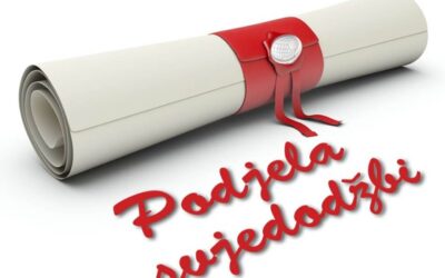 OBAVIJEST O DODJELI SVJEDODŽBI